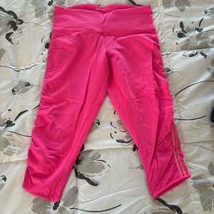 Lululemon running capris - older style- size 4